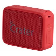   Bluetooth hangszóró 5W piros   FM rádió (CRATER-8RED)  (10232)