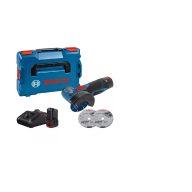 Bosch akkus sarokcsiszoló GWS 12V-76 12V 2x3.0Ah  (10337)