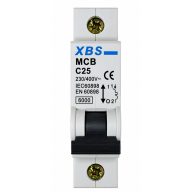 KISMEGSZAKÍTÓ 25A C XBS 6kA MCB  (11058)