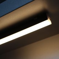 ARMATÚRA LED 10W 4000K FEKETE 207034  (12656)