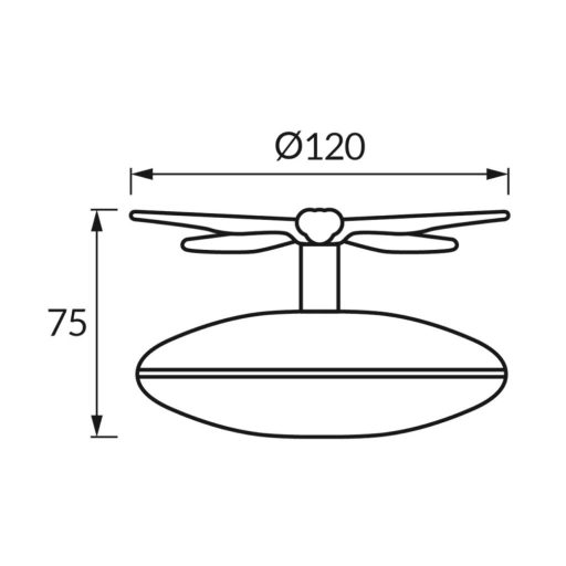 STRÜHM SOLAR SZITAKÖTŐ RGB 0.06W FRELA 05049  (1336)