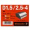 Sorkapocs 4-es 1-2.5mm 1747440000  (14717)