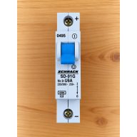 KISMEGSZAKÍTÓ 6A C SCHRACK 6kA 015106 RÉGI  (15415)