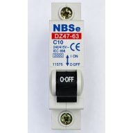 KISMEGSZAKÍTÓ 10A C NBS DZ47-63  (15458)