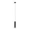 NOVA LUCE LUVIA NL-9011447 FEKETE/SÖTÉTSZÜRKE GU10 BORDÁZOTT  (16326)