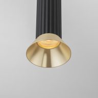   NOVA LUCE LUVIA NL-9011446 GU10 FEKETE/ARANY BORDÁZOTT  (16327)