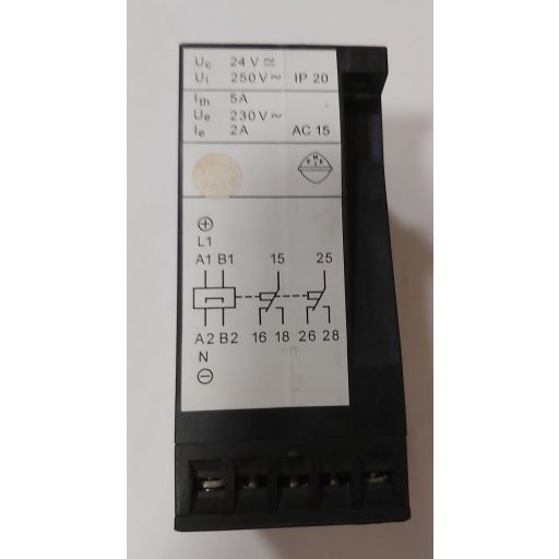 GANZ KK GIM 60s 24V AC meghúzáskésleltetésű időrelé. 6-60 s