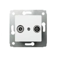 CARIVA TV-R VÉG 4dB FEHÉR 773633  (20761)