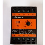 GANZ KK GIK 6s időrelé 230V AC. 0.6-6 s  (21734)