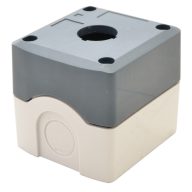 Tokozat 1-es átm:22mm szürke IP65 NYGD-1GR