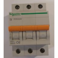 KISMEGSZAKÍTÓ 3P 6A C DCK12577 Schneider  (2857)