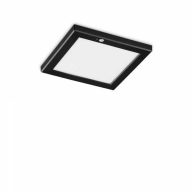   IDEALLUX AURA SQUARE 3000K SENSOR 20W LED 290829 FEKETE  (30644)