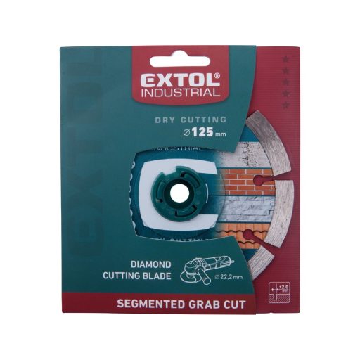 VÁGÓKORONG 125mm gyémántvágó száraz 8703032  (31531)