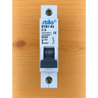 KISMEGSZAKÍTÓ 6A C STILO 6kA STB1-63  (31648)
