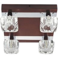 RÁBALUX 2954 DIAMOND 4XG9 MENNYEZETI LÁMPA WENGE KRÓM