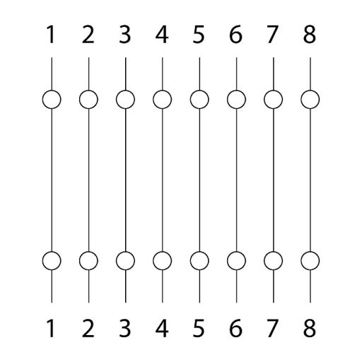 CAT5 TOLDO ALJZAT-ALJZAT FEHÉR GAMMA 05266  (34438)