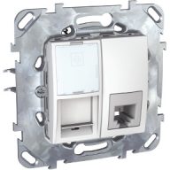 UNICA SZÁMITÓGÉP-TELEFON KRÉM MGU50.7090.25Z  (41696)
