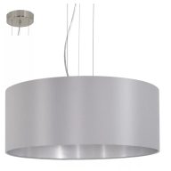   EGLO 31606 MASERLO 3*E27 530MM SZÜRKE SZÖVET FÜGGESZTÉK  (42332)