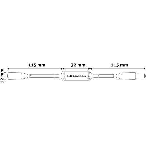 AVIDE FÉNYERŐSZAB.12V 144W ABLS12V11KDIMM-144W-RFC  (45017)