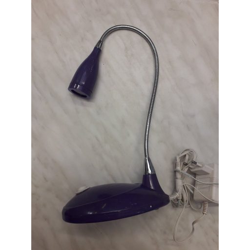 GLOBO 58169 0.08W 6000K LILA/KRÓM LEDES GÉGECSŐVES LÁMPA  (45159)
