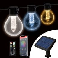 SMART SZOLÁR FÜZÉR 11743 15LED 7.5M IP65  (48621)