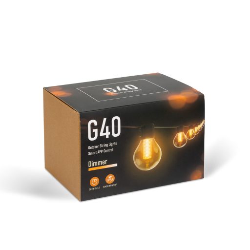 SMART SZOLÁR FÜZÉR 25LED IP65 58384  (48627)