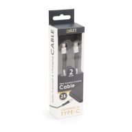 IPHONE TÖLTŐKÁBEL 1M SZÜRKE 55434-1  (50311)