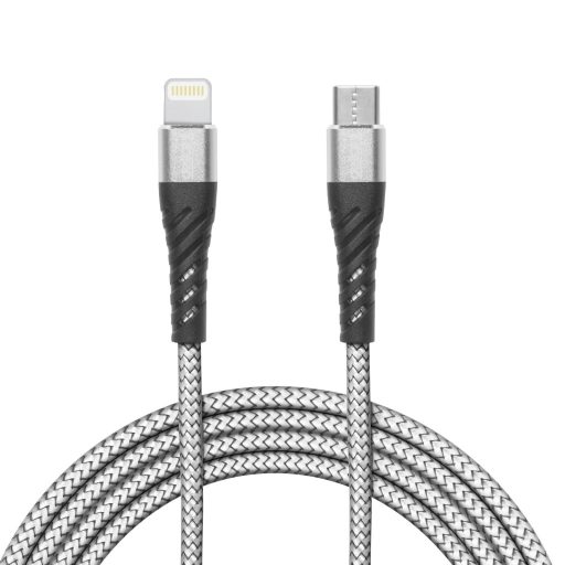 IPHONE TÖLTŐKÁBEL 1M SZÜRKE 55434-1  (50311)