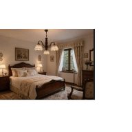 ANTIK BRONZ-FA CSILLÁR EGYEDI LÁMPA 3*E27  (51476)