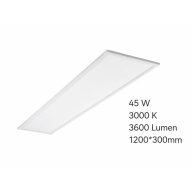 LED PANEL 45W 3000K 3600LM 60334 SÜLLYESZTETT  (52384)