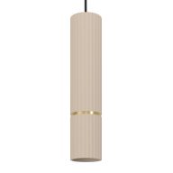  EGLO 901151 CAMINIA FÜGGESZTÉK HOMOK/ARANY BORDÁZOTT GU10  (53087)