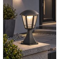 RÁBALUX 8127 FEKETE 40CM KANDELLÁBER SORRENTO  (53581)
