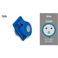 Ipari alj beépíthető 3P 16A 23230 IP44  (53617)
