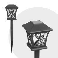 GAMMA 11714B SOLAR LÁMPA SZITAKÖTŐ-FEKETE WW  (55480)