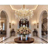 IDEALLUX FLORIAN SP18 0758181  ARANY/KRISTÁLY  (56112)