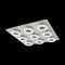 EGLO 78689 PALENA 9x2.5w 3000k 470*470 60MM MATT NIKKEL