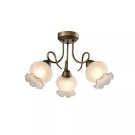 KLAUSEN KL103010 COLUMBINE 3 3*E27 ANTIK BRONZ FÜGGESZTÉK