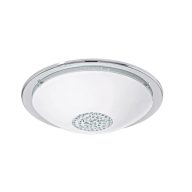   EGLO 93778 KRÓM KRISTÁLY MENNYEZETI 16W 3000K 370*95MM  (60572)