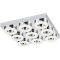 EGLO 95665 FRADELO KRÓM 9X4W 3000K 440*440*70MM  (61269)