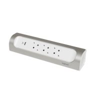 ELOSZTÓSOR SAROKBA 694504 3-AS USB A C  (67460)