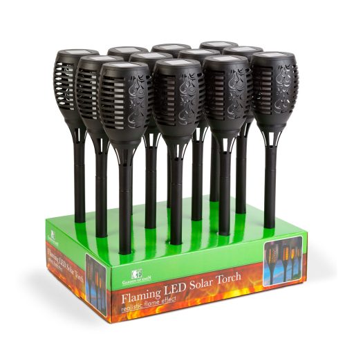 GAMMA 11262C SOLAR LÁMPA LÁNG EFFEKT 12 LED WW  (68681)