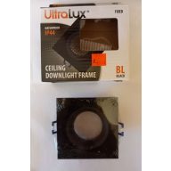 ULTRALUX LVSBSGU10BL SZÖGLETES FEKETE IP44  (69585)