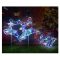 XMAS AKRIL 120LED SZÍNES 298073 SZARVASOK SZÁNNAL  (69690)