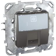   Unica Számítógép alj Grafit cat6 UTP MGU50.425.12Z  (9127)